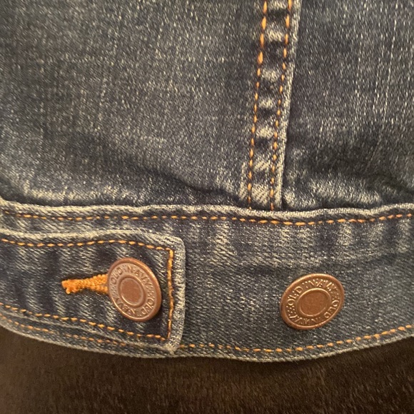 Kids Old Navy Jean Hoodie Jacket - Picture 3 of 6